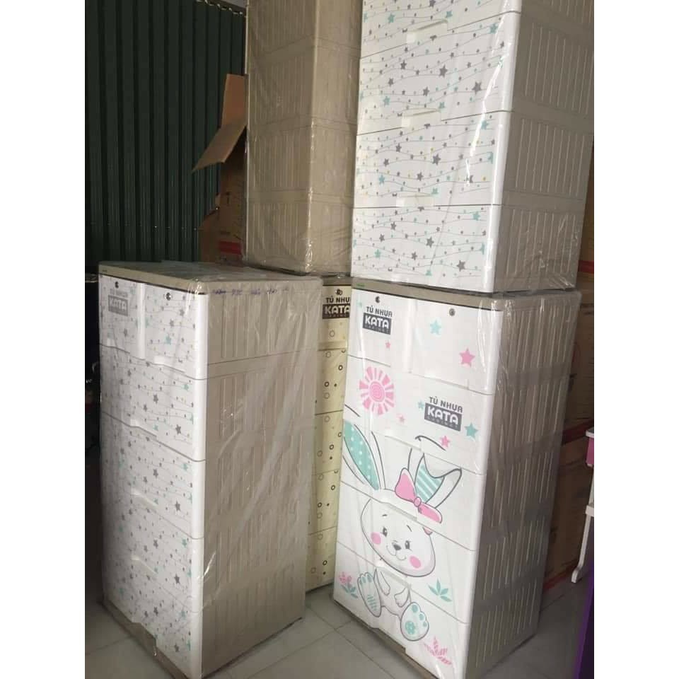 Tủ nhựa KATA 5 tầng ( 60cm x 48cm x 124cm )- MUA KÈM CA CÁCH NHIÊT 500 ML GIÁ 0 ĐỒNG | BigBuy360 - bigbuy360.vn
