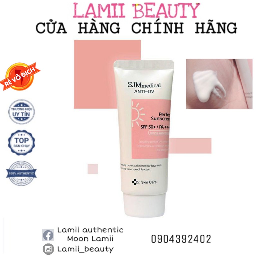 Kem chống nắng SJM Medical Anti UV Perfect Sunscreen SPF50+ PA++++