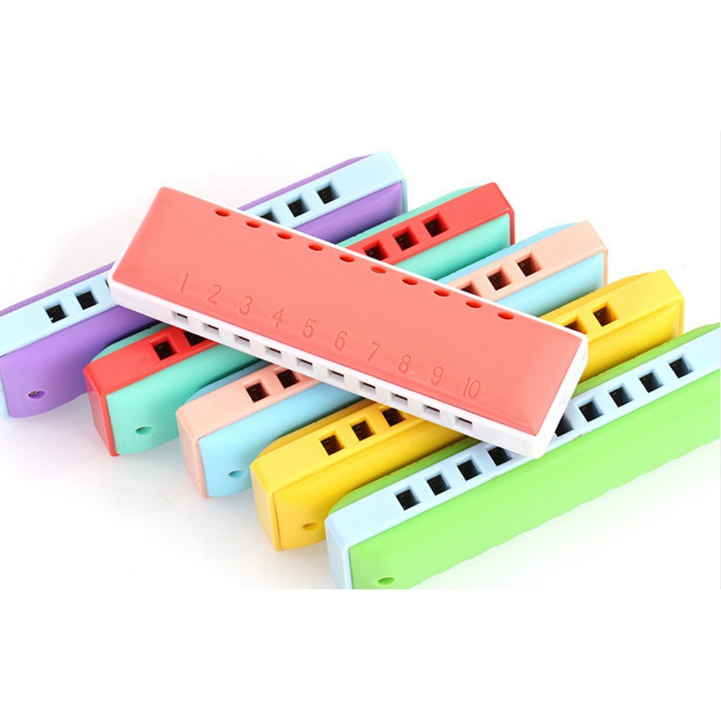Kèn harmonica ditonic KongSheng Colorful key C