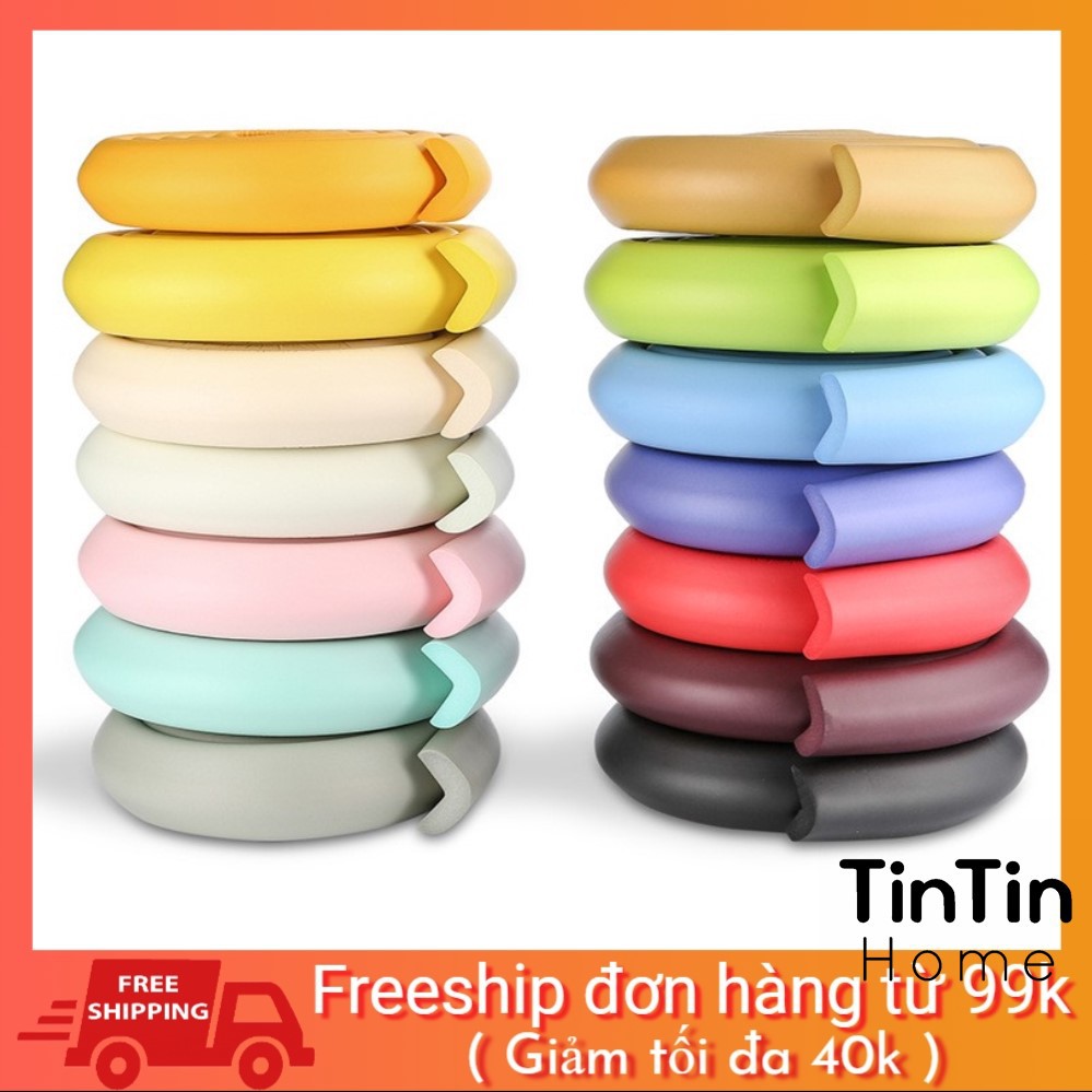 Cuộn xốp bọc cạnh bàn 2m hàng siêu mềm siêu dai chuẩn loại 1 TINTIN BGB02