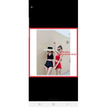 Bộ Đồ Bơi Đi Biển Bánh Bèo Tiểu Thư VINTAGE♥️ Bikini Hai Mảnh HÀNG LUÔN CÓ SẴN TẠI SHOP | BigBuy360 - bigbuy360.vn
