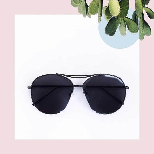 Kính râm màu Mắt tròn unisex đi Ngày và Đêm