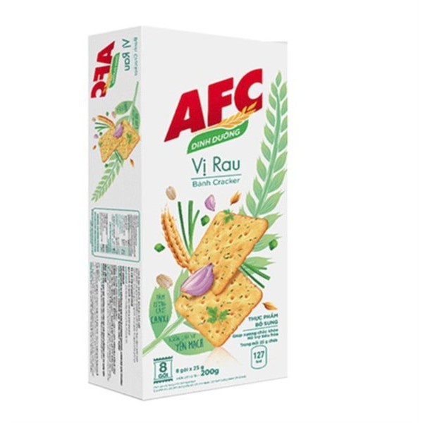 Bánh Cracker AFC Dinh Dưỡng (Hộp 200g)