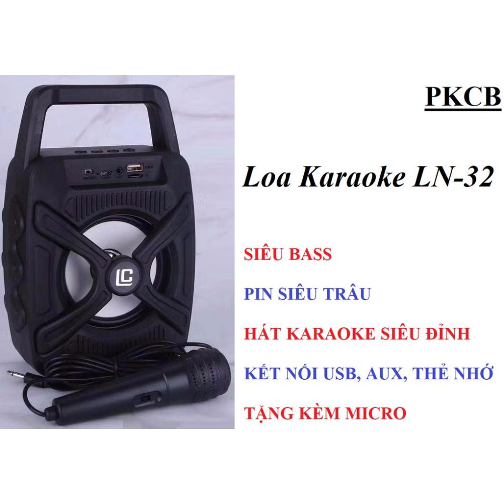 Loa karaoke tặng kèm micro LN32