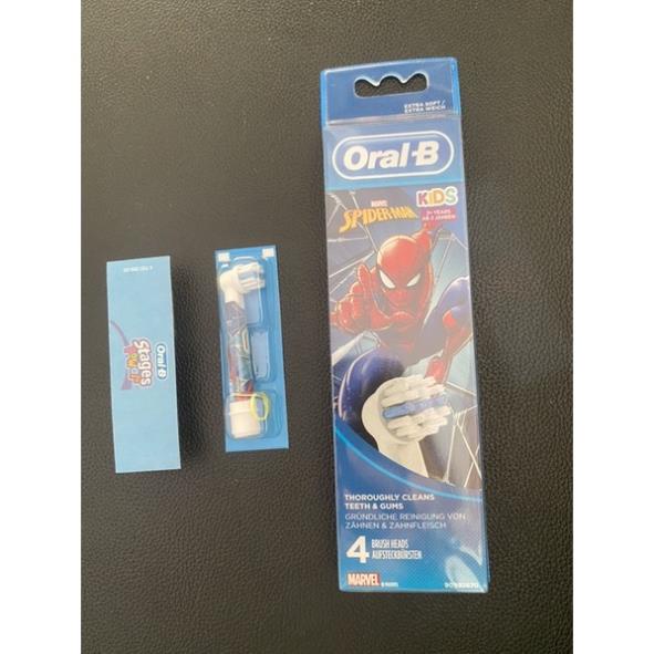 [Hàng Chính Hãng] Đầu bàn chải đánh răng Oral B chính hãng các loại (1 đầu lẻ tách set)