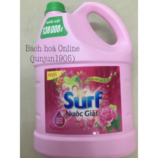 Nước giặt Surf can (bao bì mới 3,6kg)