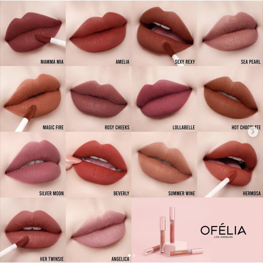 Son kem lì mịn môi Touch Of Rose - OFÉLIA US