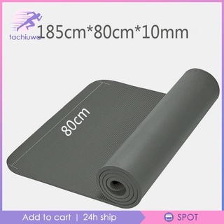 Thảm Tập Yoga / Thể Dục Chống Trượt Màu Đỏ NBR