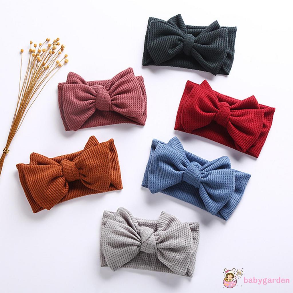 Băng Đô Nơ Co Giãn Dễ Thương Cho Bé Gái