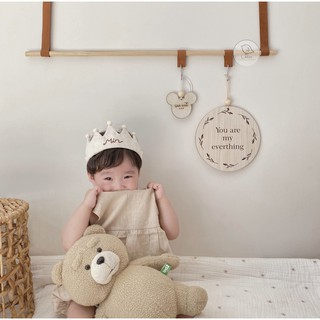 Bảng gỗ tròn you are my everything