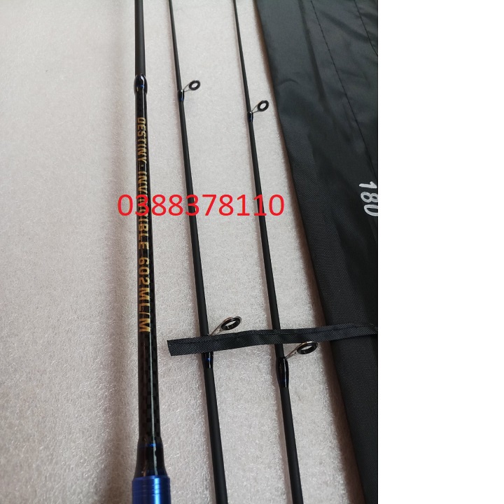Cần Câu Lure Cán Gỗ DESTINY INVINCIBLE 2 Ngọn M/ML