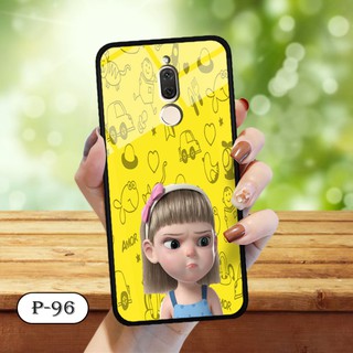 Ốp lưng kính 3D Huawei Nova 2i-cute