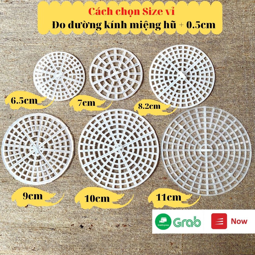 Vỉ Nén Thực Phẩm - Vỉ nén dưa cà, chuyên dùng chèn thực phẩm ngâm: dưa cà, kiệu,chanh đào, dâu tằm, rượu nho...