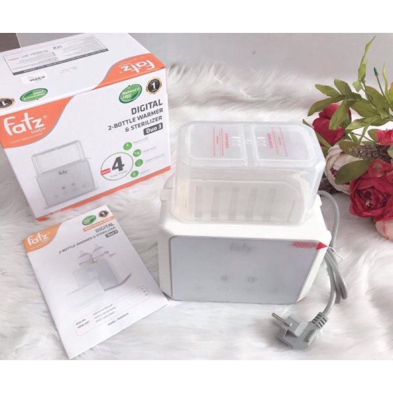 Máy hâm sữa tiệt trùng điện tử Duo 3 Fatz Baby FB3093VN