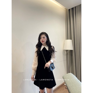 Váy nhung kiểu váy nhung tai thỏ
