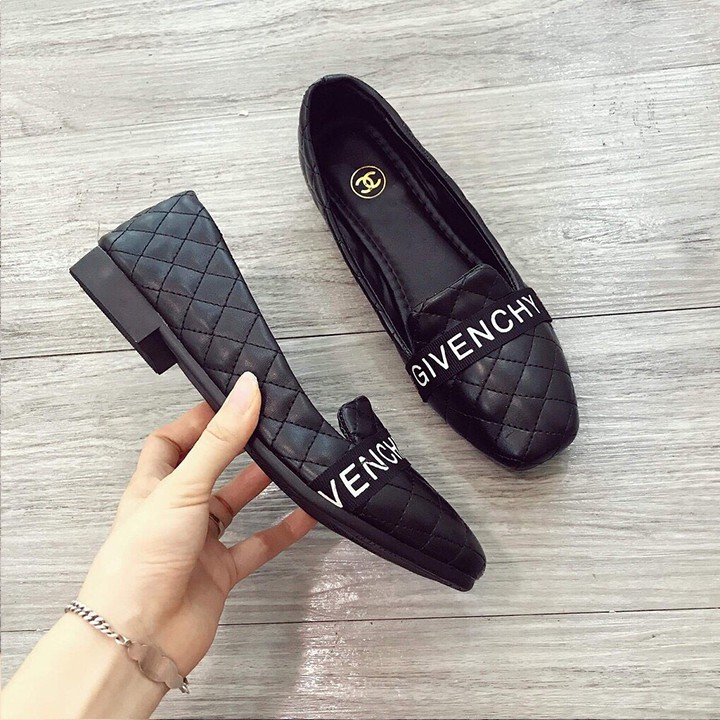 Giày bệt trần chỉ given 2 màu đen và kem | BigBuy360 - bigbuy360.vn