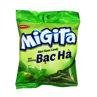 COMBO 10 GÓI KẸO BẠC HÀ MIGITA - gói 70gr