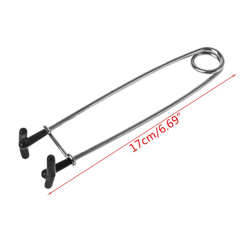 Dụng Cụ Hỗ Trợ Mở Miệng Cá Chất Liệu Inox Kích Thước 17cm Tiện Dụng