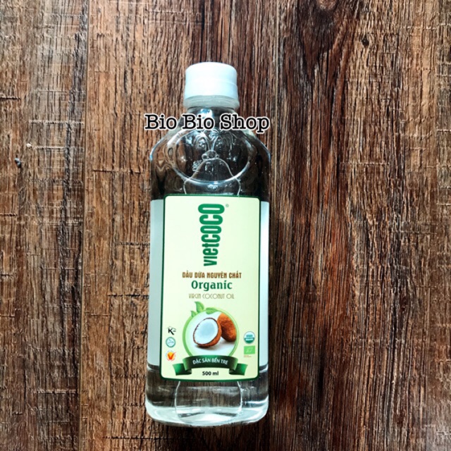 Dầu dừa hữu cơ ép lạnh Vietcoco - dầu dừa thơm ngon số 1 Việt Nam - sạch đạt chuẩn châu Âu | BigBuy360 - bigbuy360.vn