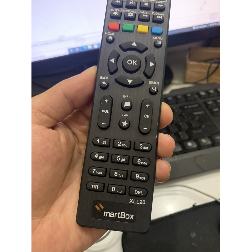 (Tặng Pin) Điều khiển fpt smartBox dùng cho đầu mytv VNPT và Fpt play box