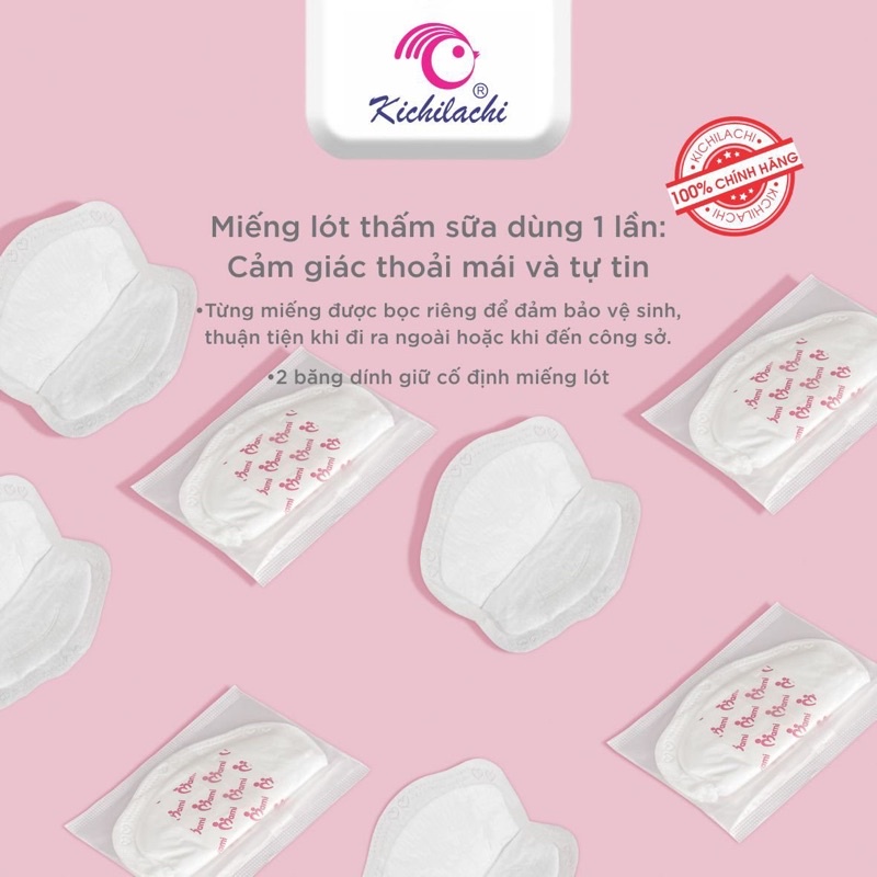 Miếng Lót Thấm Sữa Mamicare, Tấm Lót Hút Thấm Sữa Chống Tràn Tiện Ích