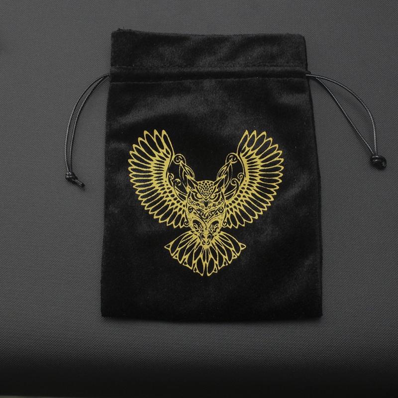 Flgo Túi Dây Rút Đựng Trang Sức Bằng Vải Nhung