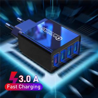 Củ Sạc Nhanh 5v 3.1a 4 Cổng Usb Cho Iphone