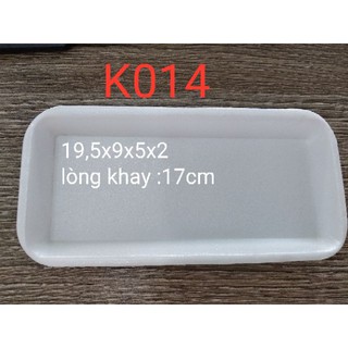 Combo 120 chiếc Khay xốp đựng hoa quả ( K014 )