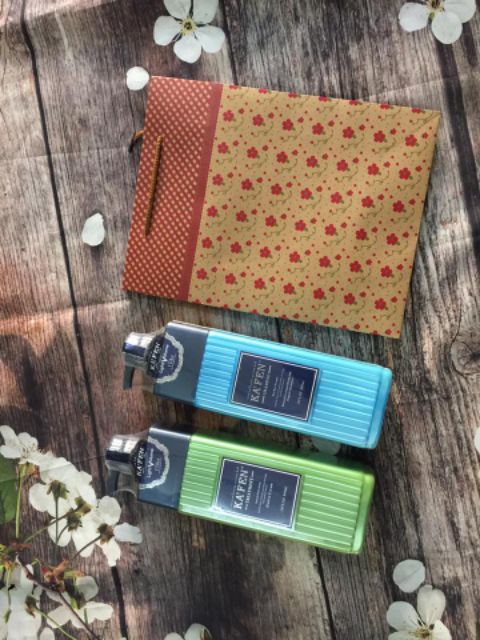 Cặp gội xả Kafen Vuông phục hồi tóc chuyên sâu 800ml