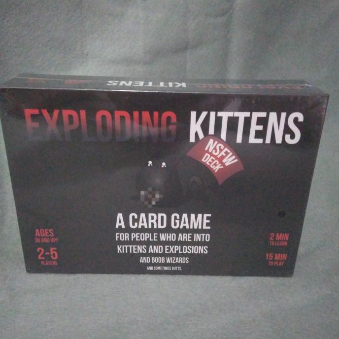 Bộ Trò Chơi Thẻ Bài Exploding Kittens Nsfw 2003