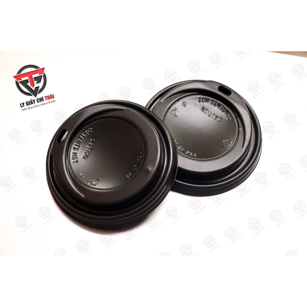 SET 50c Ly Giấy 9oz 260ml IN sẵn dành cho uống cafe nóng, trà đá, nước uống văn phòng.