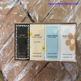 Gift set nước hoa Daisy Marc-Jacobs 4 chai mini