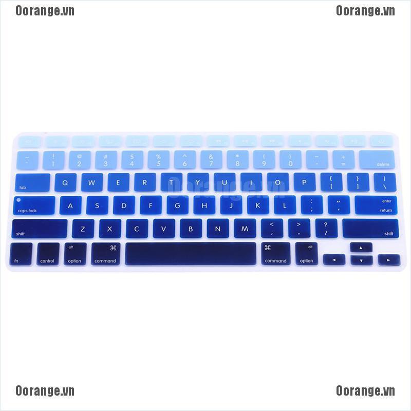 Bàn Phím Silicone Chống Bụi Cho iMac Macbook Pro 13 &quot;15&quot;