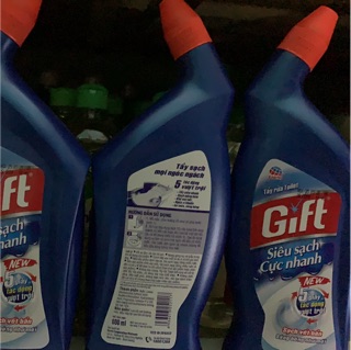 Nước tẩy rửa bồn cầu Gift 600ml