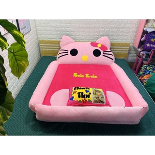 Giường ngủ cho bé Đệm thú bông handmade 1m1x1m6