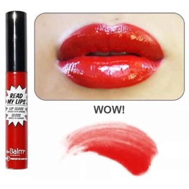 Son Bóng The Balm Read My Lips - Lip Gloss