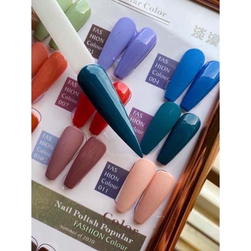 Set sơn Gel 18 màu siêu đẹp VANDONNIE