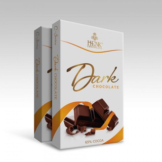 Socola thanh 50g đen 65% | Henk Chocolate