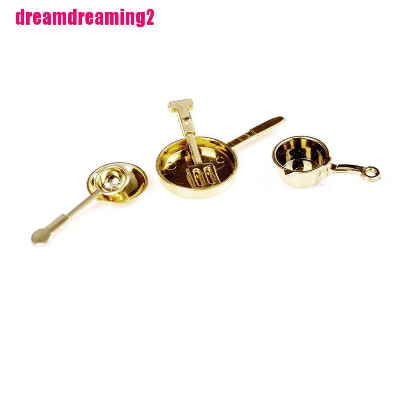 Bộ Bàn Ăn Bằng Nhựa 11 Món Cho Nhà Búp Bê