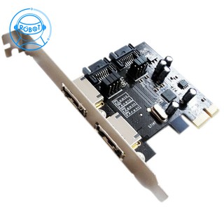 Thẻ chip mở rộng PCI-E qua SATA 3 PCIE SSD Asm1061