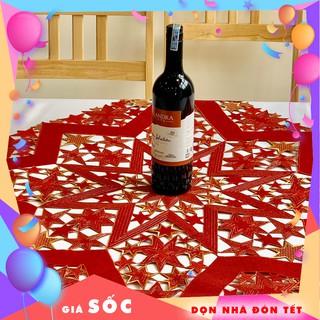 [GIÁ SỐC] Khăn trải bàn 💝 RỰC RỠ 💝 DỌN NHÀ ĐÓN TẾT