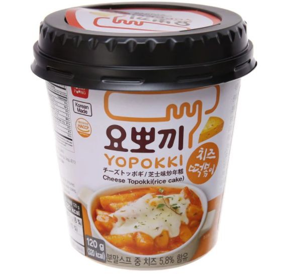 Bánh Gạo Vị Phomai Topokki 120g