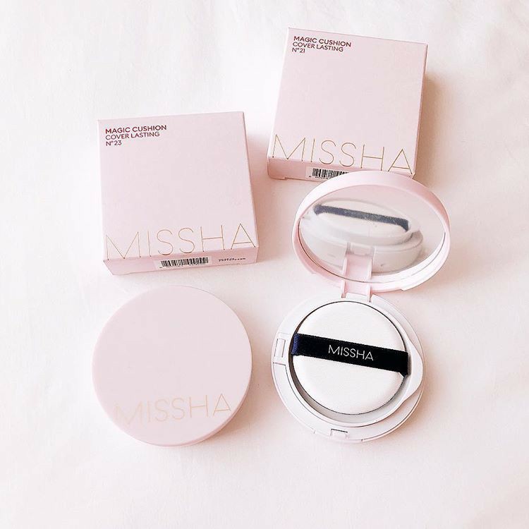 Phấn Nước Che Phủ Hoàn Kiềm Dầu Missha M Magic Cushion Cover Lasting SPF50+/PA+++ 15g | BigBuy360 - bigbuy360.vn