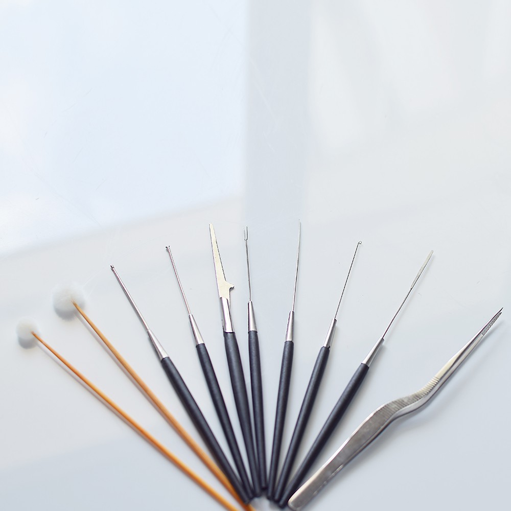 𝐌𝐮𝐚 𝟏 𝐓𝐚̣̆𝐧𝐠 𝟏 Bộ lấy ráy tai chuyên nghiệp 10 món cao cấp hộp kim loại