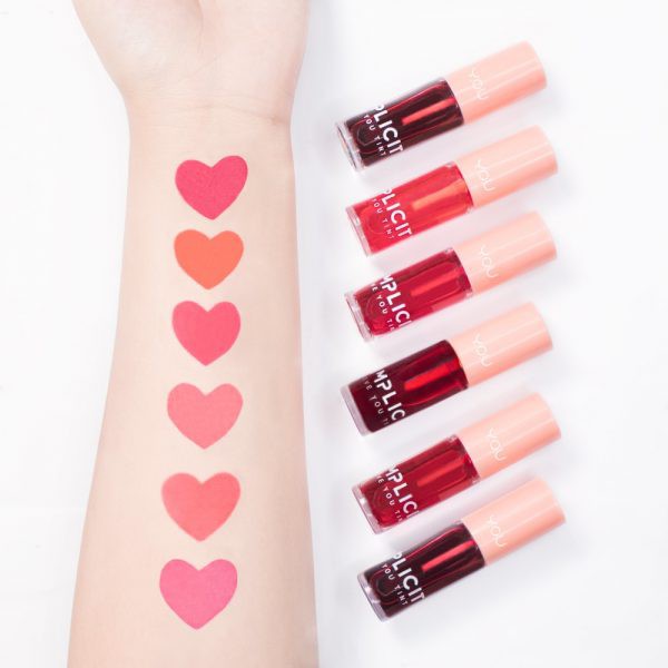 (hàng Mới Về) Son Tint Đơn Giản You Trang Điểm Chuyên Nghiệp