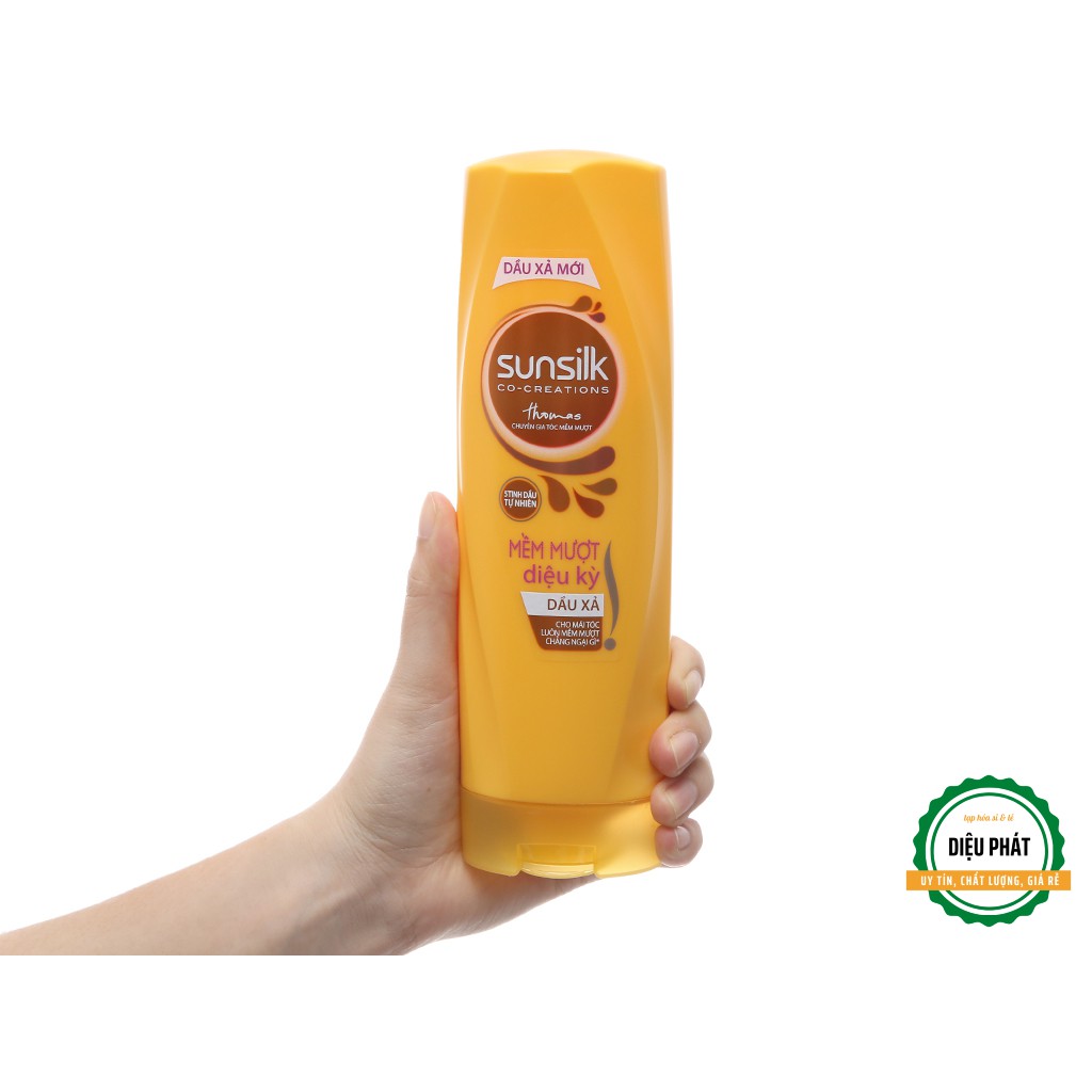 ⚡️ Dầu Xả Sunsilk Vàng, Sunsilk Mềm Mượt Diệu Kỳ 320g (327ml)