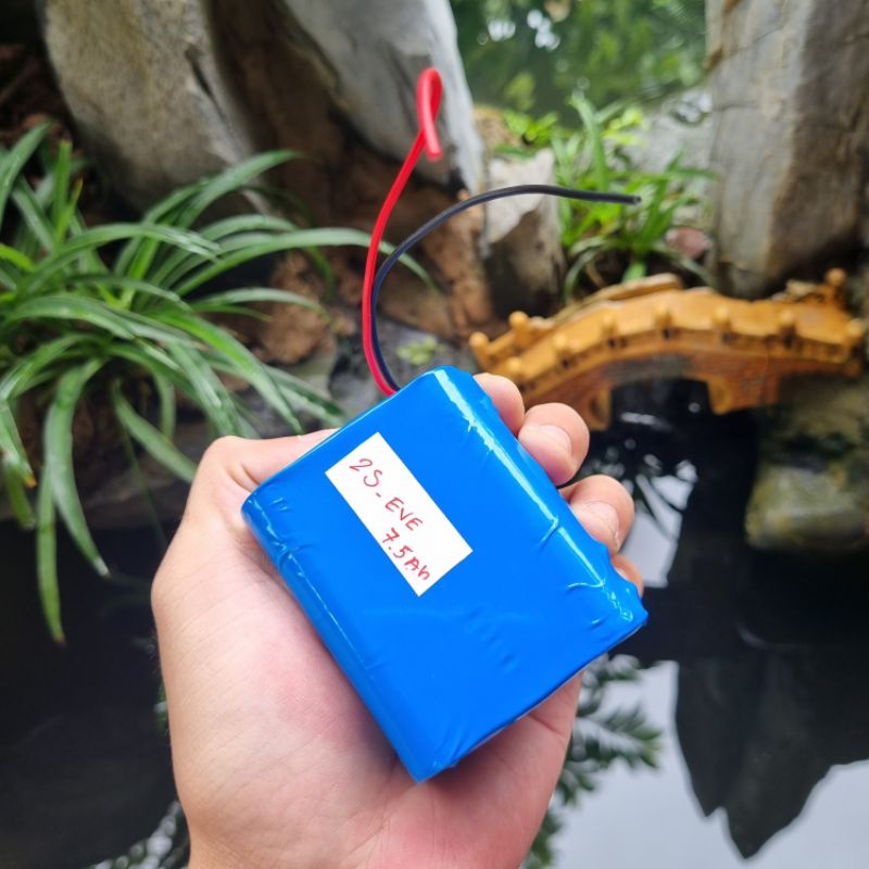 Pin 1s 2s 3.7V 4.2V 7.4V 8.4V dùng độ chế loa bluetooth, đèn, quạt, máy trợ giảng...