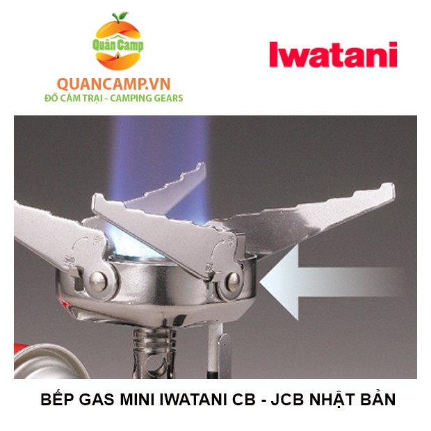 Bếp gas mini Iwatani CB - JCB Nhật Bản