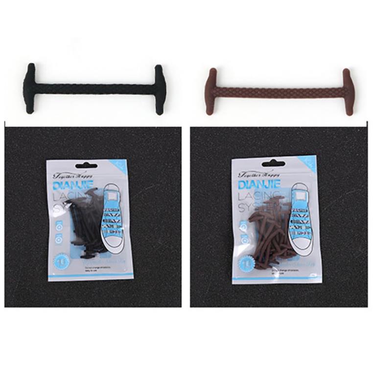 Dây Giày Lười DIANJIE Silicon cao cấp, Dây Giày Co Giãn Bằng Cao Su Không Buộc Đặc Biệt