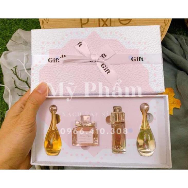 [CHUẨN AUT] Bộ Nước Hoa Gift Set Mini Dior 4 chai | BigBuy360 - bigbuy360.vn